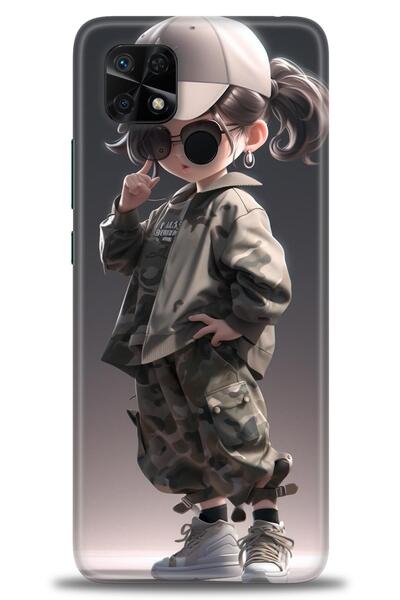 kılıfevreni غطاء متوافق مع هاتف Xiaomi Redmi 10C A+ Plus غطاء HD مطبوع - غطاء...