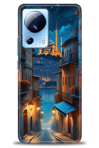 kılıfevreni غطاء متوافق مع هاتف Xiaomi Mi 13 Lite A+ Plus غطاء HD مطبوع - غطا...