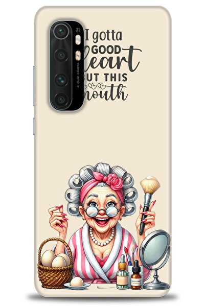 kılıfevreni غطاء متوافق مع هاتف Xiaomi Mi Note 10 Lite A+ Plus HD مطبوع - غطا...