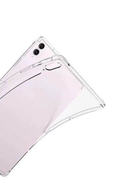 Khayra Samsung Galaxy Tab S10 Fe Plus 13.1 Case Anti Transparent Tablet Silicone - Transparent-(5 - Eszaoc5404-7