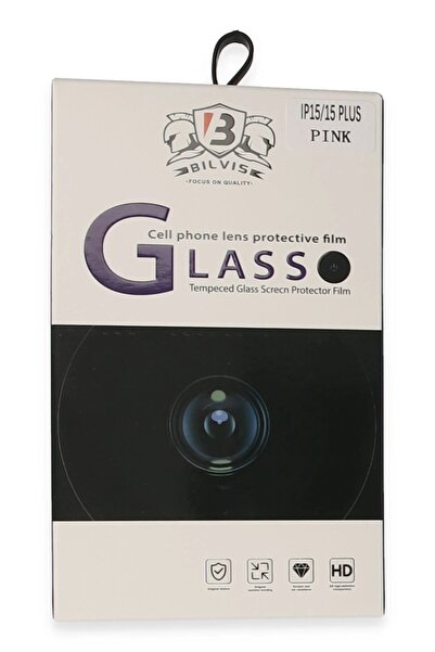 OEM iPhone 15 Bilvis Titan Camera Lens - Pink-(5796) - Chtbil3458-9639