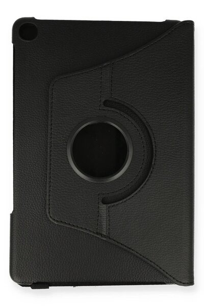 Khayra Huawei Matepad T10S 10.1 Case 360 Tablet Leather Case - Black-(5796) - Eszaoc6798-3827