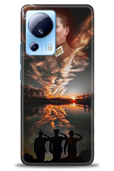 kılıfevreni غطاء متوافق مع هاتف Xiaomi Mi 13 Lite A+ Plus HD مطبوع - غطاء من ...