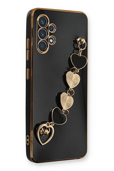 Khayra جراب سامسونج جالاكسي A32 إيسيلا سيليكون - أسود-(5796) - ESZAOC8012-9376