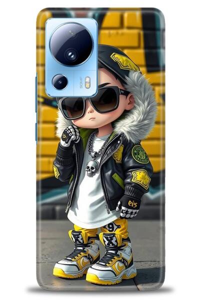 kılıfevreni غطاء متوافق مع هاتف Xiaomi Mi 13 Lite A+ Plus HD مطبوع - غطاء من ...