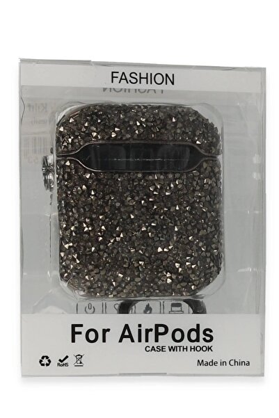 fantastik store AirPods 2 (2Nd Generation) Mira Stone Case - Black-(5796)
