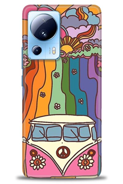 kılıfevreni غطاء متوافق مع هاتف Xiaomi Mi 13 Lite A+ Plus HD مطبوع - غطاء سيل...