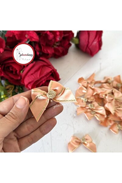 Gelincimherşey Rose Satin Bow Ribbon 25 Pieces