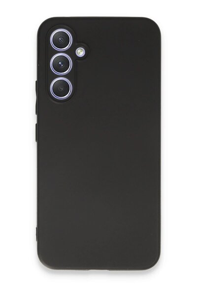 VINTESSY حافظة سامسونج جالاكسي A54 5G من السيليكون الأول - أسود-(5796) - VOANFD6135-3390