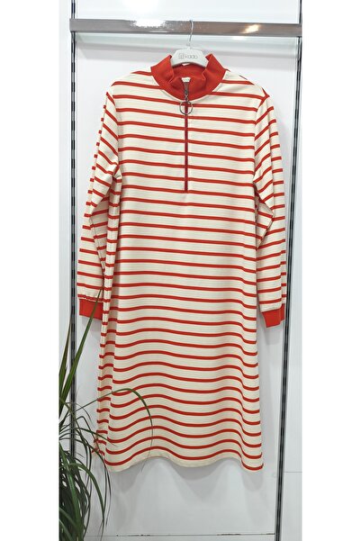 KADO Yarım Fermuarlı tunik sweatshirt