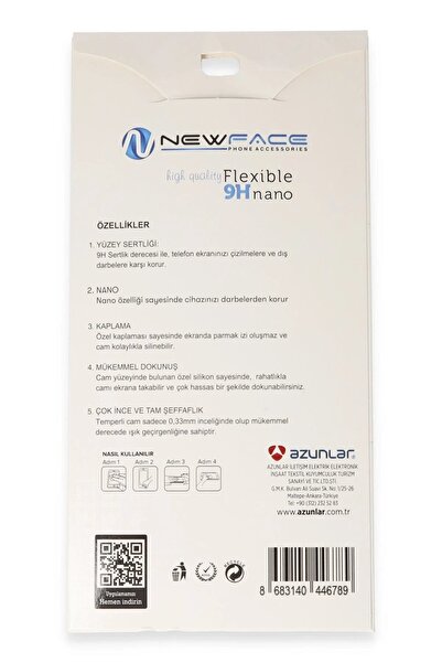 Eldenör Xiaomi Redmi 12C 6D Antistatic Matte Ceramic Ghost Nano Screen Protector-(5796)