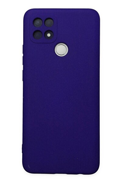 ETC Oppo A15 Case Nano Inside Velvet Silicone - Purple-(5796) - Myg7118-1869