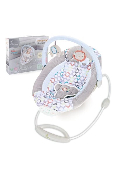 R for Rabbit كرسي هزاز للأطفال مع اهتزازات وموسيقى هادئة، لوحة تحكم تعمل بالل...