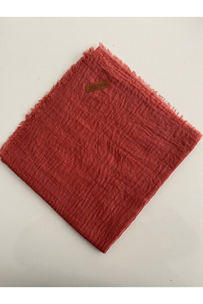 poloist وشاح من القماش القطني الملتوي