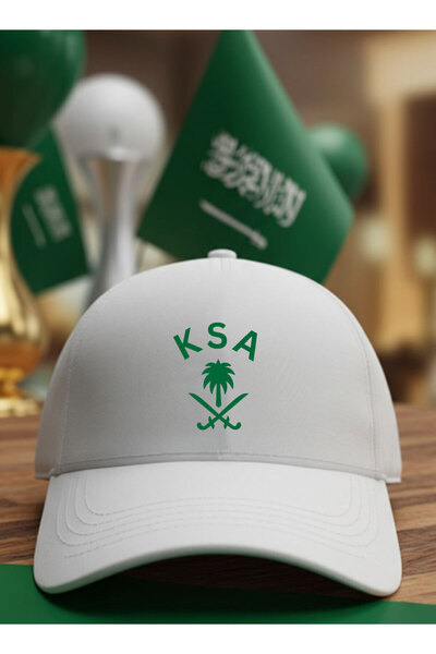 LOWHA قبعة قطنية بتصميم المملكة العربية السعودية لليوم الوطني السعودي أو حب المملكة اليومي