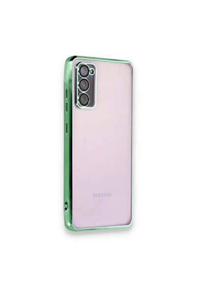 Fırsatkolik Cpt16 Samsung Galaxy S20 Fe Case Silicone with Lens - Green