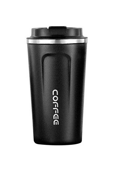 rank كوب قهوة حراري مناسب للسفر أسود