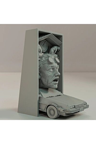 FLEXIS WE MAKE IT POSSIBLE FOR YOU Back to the Future Tasarımlı Book Nook (Ki...