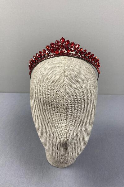 Fiyonks Atölye Royal Premium Bridal Crown, Luxury Henna, Wedding Crown