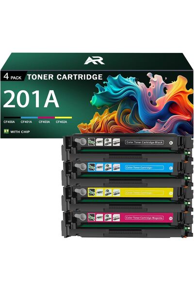 HP 201A Muadil Toner Seti | Color Laserjet Pro M252dw M252nMFP M277dw M277n M...