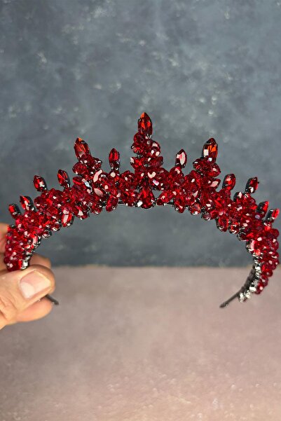 Fiyonks Atölye Luz Premium Bridal Crown, Luxury Henna, Wedding Crown