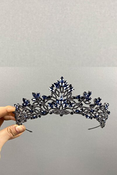 Fiyonks Atölye Opus Premium Bridal Tiara, Luxury Henna, Wedding Tiara