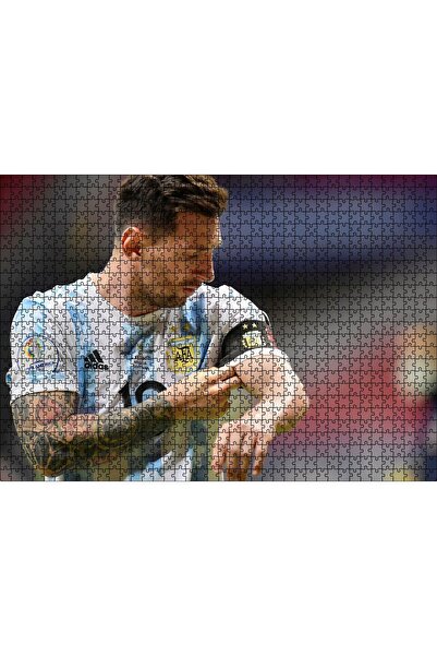Cakapuzzle Cakasepetim Kaptan Messi Arjantin Milli Şampiyonu 1000 Parça Puzzl...