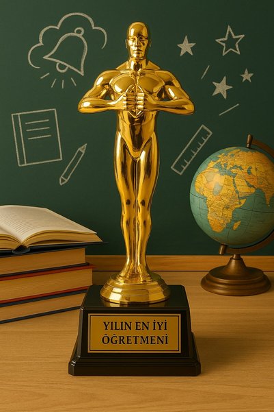 BiTon Toptan Yılın En İyi Öğretmeni Ödül Kupası - Öğretmenler Günü Hediyesi B...