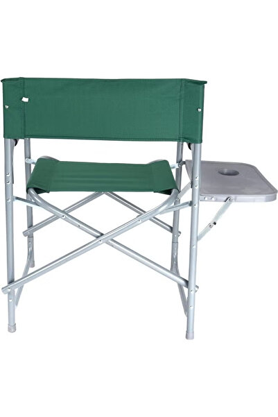 Cady One Foldable Chair with Storage Pocket and Side Table