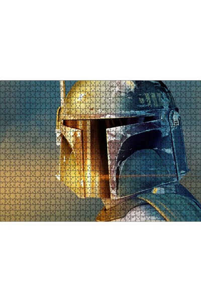 Cakapuzzle Cakasepetim Star Wars Boba Fett 1000 Piece Puzzle Jigsaw Mdf (Wood)