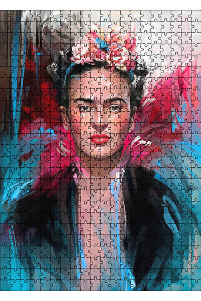 Cakapuzzle Cakasepetim Frida Kahlo Elmas Mozaik Çizim 500 Parça Puzzle Yapboz...