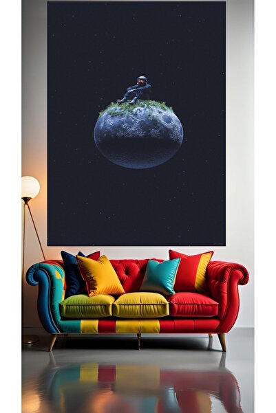 özkacar ÎNTRUN SOUL, ÎNTRUN PLANETĂ I Tablou decorativ pe pânză pentru casă, ...