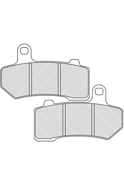 FERODO Set Plăcuțe Frână Sinterizate Moto FDB2210ST - Racing pentru Harley-Davidson Electra Glid