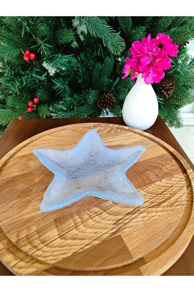 Madame Coco Astree Dekoratif Tabak - Küçük Boy - Mavi - 1 Adet