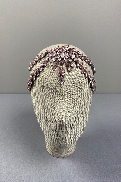 Fiyonks Atölye Coroana de mireasă premium Harmony, henna de lux, coroana de n...