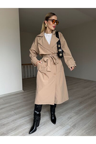 YK FASHION Oversize Trençkot