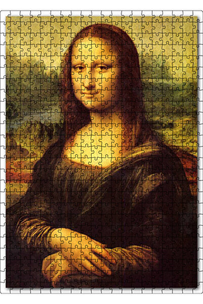 Cakapuzzle لغز الصور المقطوعة من 500 قطعة من كاكاسيبتيم، صورة الموناليزا على ...