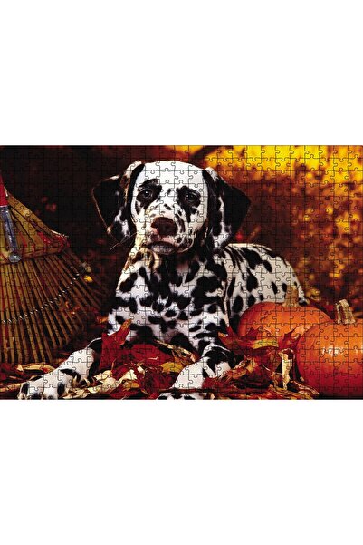 Cakapuzzle Cakasepetim Dog Halloween 500 Piece Puzzle Jigsaw Mdf (Wood)