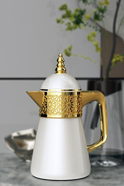 Generic ترمس قهوة/شاي مزخرف (دلة ترمس حرارية).