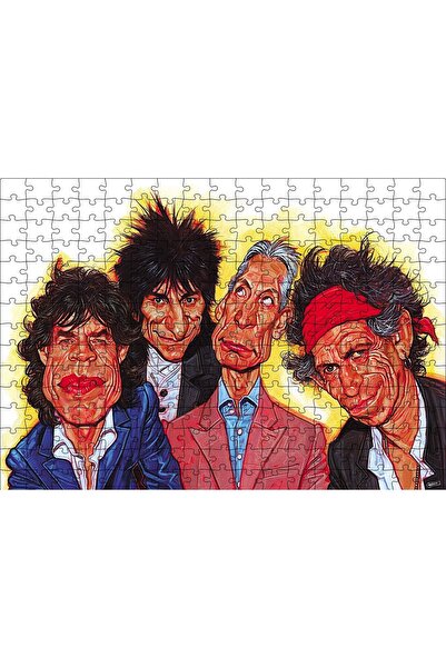 Cakapuzzle Cakasepetim Rolling Solist Cartoon Drawing 255 Piece Puzzle Jigsaw...