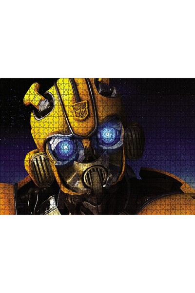 Cakapuzzle Cakasepetim Bumblebee Görseli 1000 Parça Puzzle Yapboz Mdf (Ahşap)