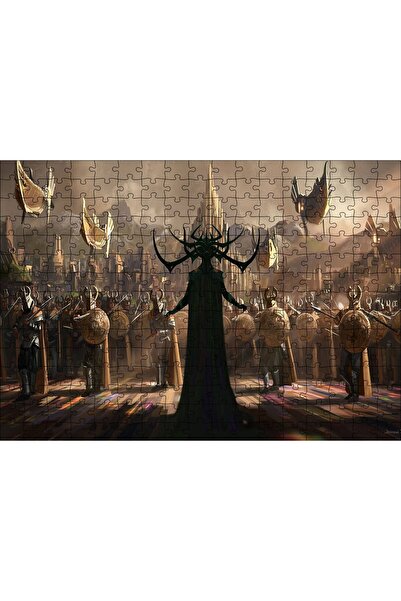 Cakapuzzle لغز تركيب الصور المقطعة من Cakasepetim لفيلم ثور راجناروك، 120 قطع...