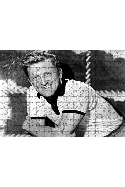 Cakapuzzle Cakasepetim Kirk Douglas 255 Piece Puzzle Jigsaw Mdf (Wood)