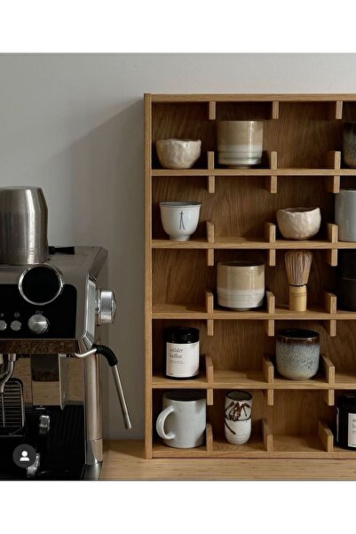 CMR AHŞAP RAF Ahşap Dekoratif Duvar Rafı