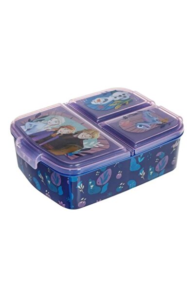 OEM Caserola cu 3 compartimente, Frozen, plastic, mov, 500ml