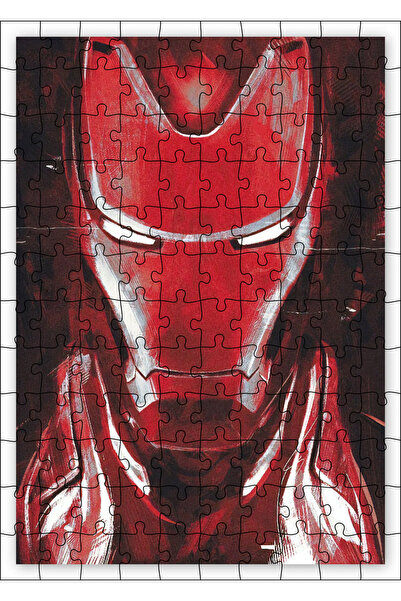 Cakapuzzle Cakasepetim Avengers Endgame Iron Man 120 Piece Puzzle Jigsaw Mdf ...