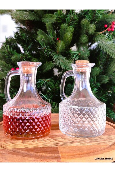 Madame Coco Olivie Oil Bottle Vinegar Bottle Medium Size Set of 2 - 370ml