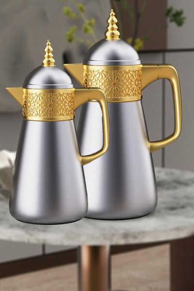 Generic Decorative coffee/tea thermos (thermos flask).