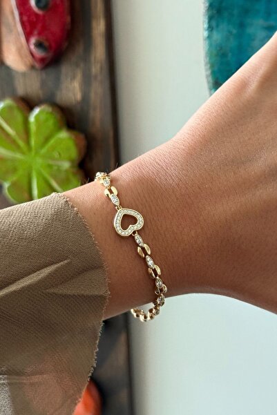 Trendy Butik سوار قلب من حجر الزركون من شوبينغ