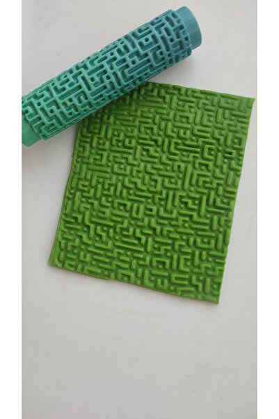 Roll3d Polimer Kil Desen Verici Merdane, Seramik Desen Oklavası, Polimer Kil ...